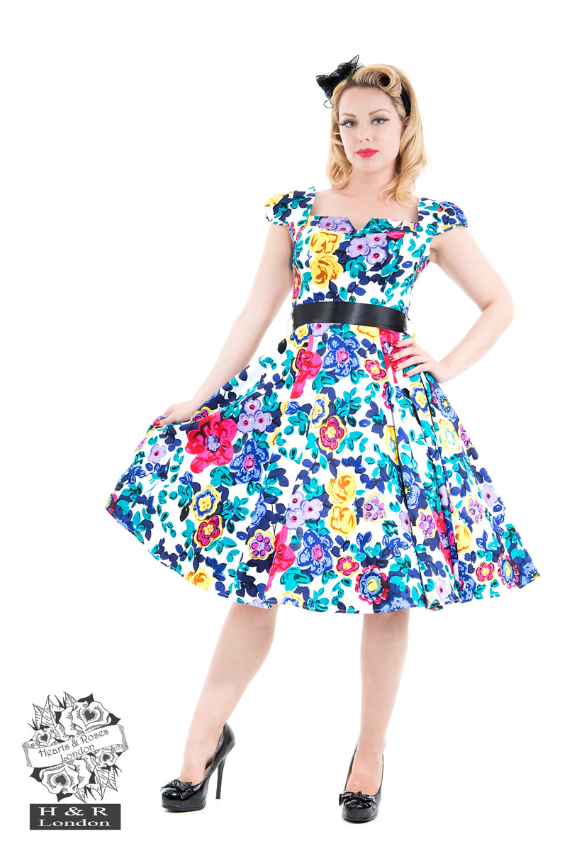 Freya Floral Day Dress